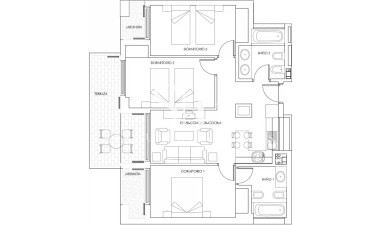 New Build - Apartment / flat - Vera - Puerto del Rey