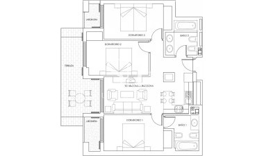 New Build - Apartment / flat - Vera - Puerto del Rey