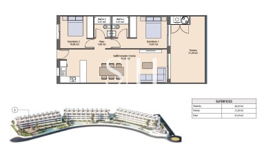 Nieuwbouw Woningen - Appartement / flat - Finestrat - Balcón De Finestrat