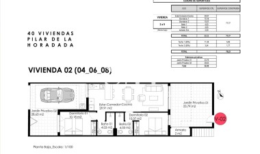 Nybyggnation - Bungalow - Pilar de la Horadada - pueblo