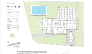 Nybyggnation - Villa - Algorfa - La Finca Golf