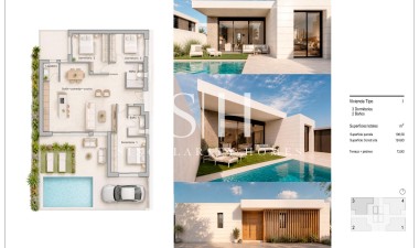 Nieuwbouw Woningen - Villa - Pilar de la Horadada - pueblo