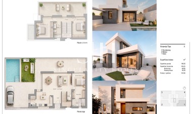 Nieuwbouw Woningen - Villa - Pilar de la Horadada - pueblo