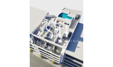 Nowy budynek - Mieszkanie w bloku - Torrevieja - Centro