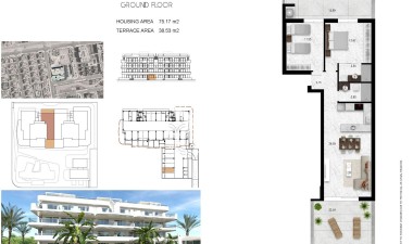 Nybyggnation - Lägenhet / lägenhet - Orihuela Costa - Lomas de Cabo Roig