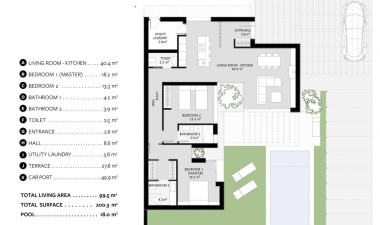 New Build - Villa - Baños y Mendigo - Altaona Golf And Country Village