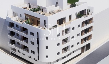 Nowy budynek - Mieszkanie w bloku - Torrevieja - pueblo