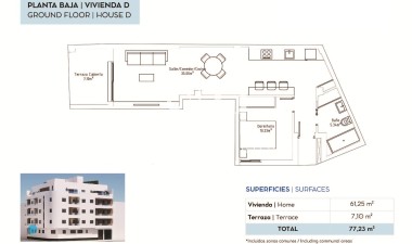 Nowy budynek - Mieszkanie w bloku - Torrevieja - pueblo