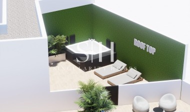 Nowy budynek - Mieszkanie w bloku - Torrevieja - pueblo