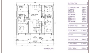 New Build - Villa - Pinoso - Campo