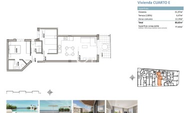 Neue Gebäude - Wohnung - Guardamar del Segura - Pueblo