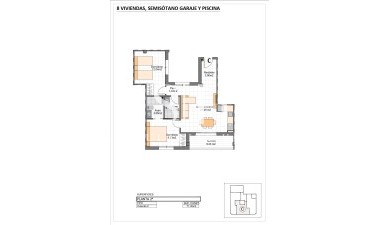 Neue Gebäude - Wohnung - San Pedro del Pinatar - Lo Pagan