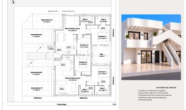 Neue Gebäude - Bungalow - San Pedro del Pinatar - Los Peñascos