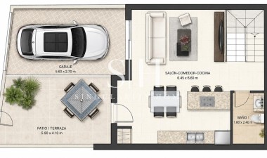 Перепродажа - Casa - Orihuela Costa - Villamartín-las Filipinas