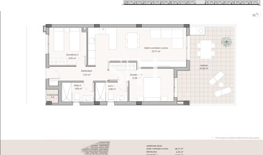 New Build - Apartment / flat - Pulpi - Aguilón Golf