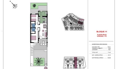 New Build - Bungalow - Pilar de la Horadada - Mil Palmeras
