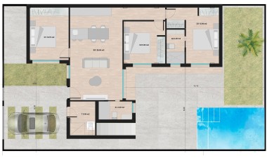 New Build - Villa - Torre Pacheco - Roldán