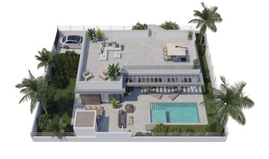 New Build - Villa - Polop - Alberca