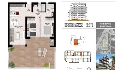 New Build - Apartment / flat - Guardamar del Segura - Puerto