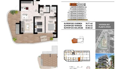 New Build - Apartment / flat - Guardamar del Segura - Puerto